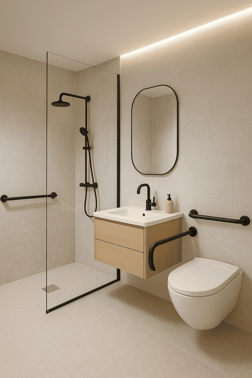 Cómo realizar la reforma de baño bonita, accesible y segura a la vez