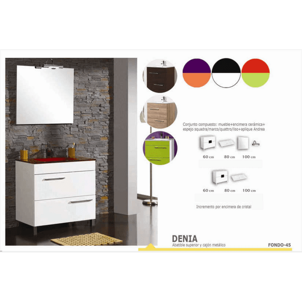 Conjunto Mueble de bao Denia