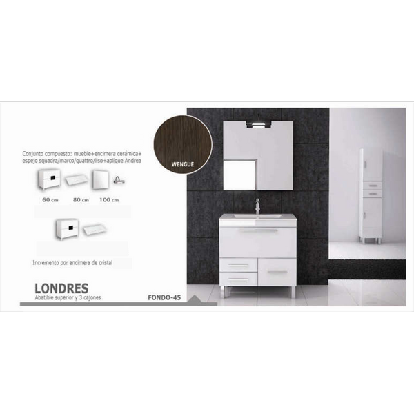 Conjunto Mueble de bao Londres - Haga click en la imagen para cerrar