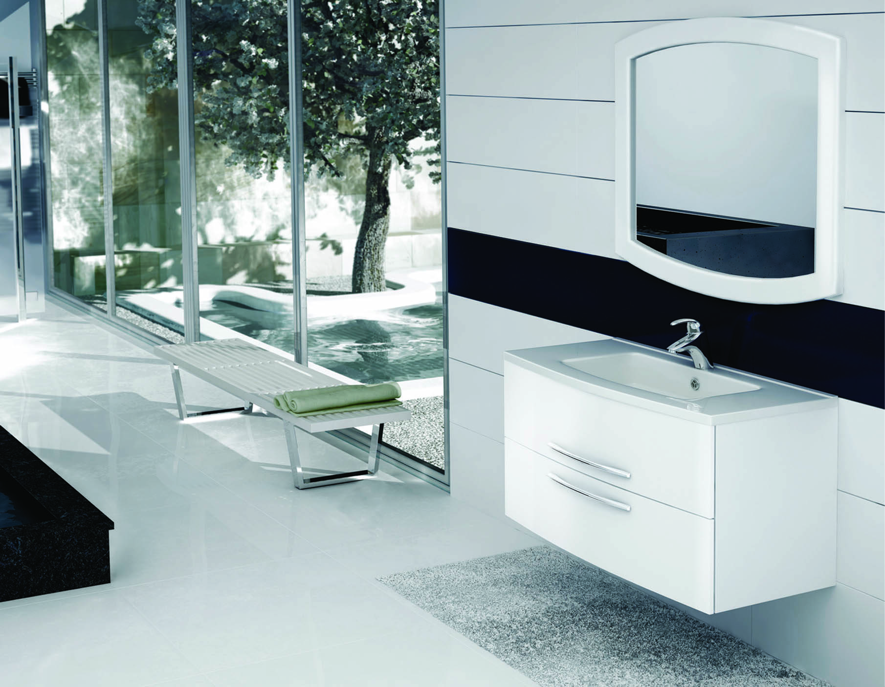 Conjunto Mueble de bao Milano