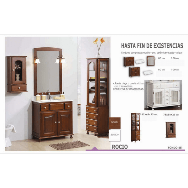 Conjunto Mueble de bao Rocio