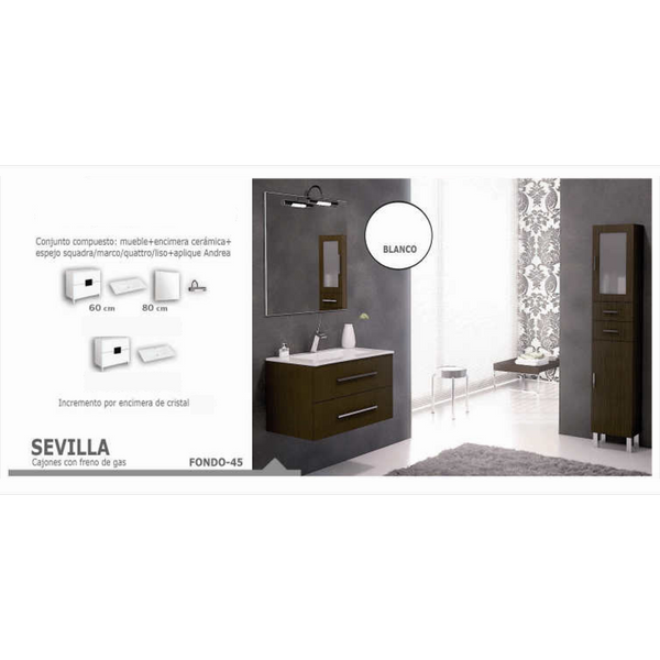 Conjunto Mueble de bao Sevilla