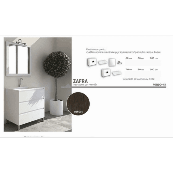 Conjunto Mueble de bao Zafra - Haga click en la imagen para cerrar