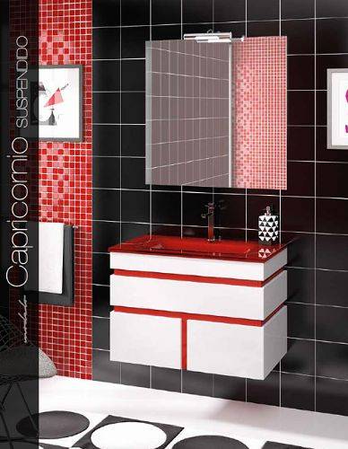 Conjunto Mueble de bao Capricornio Suspendido