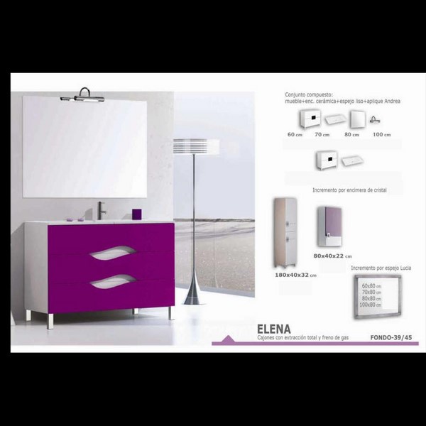 Conjunto Mueble de bao Elena - Haga click en la imagen para cerrar