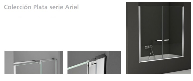 Mampara de bañera angular Ariel 5000 - Haga click en la imagen para cerrar
