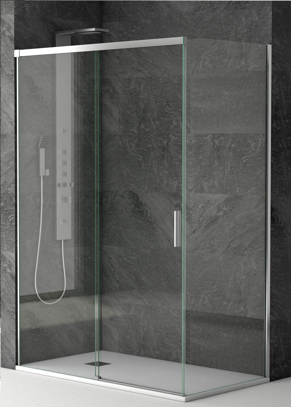 Mampara ducha Angular Jerez 2