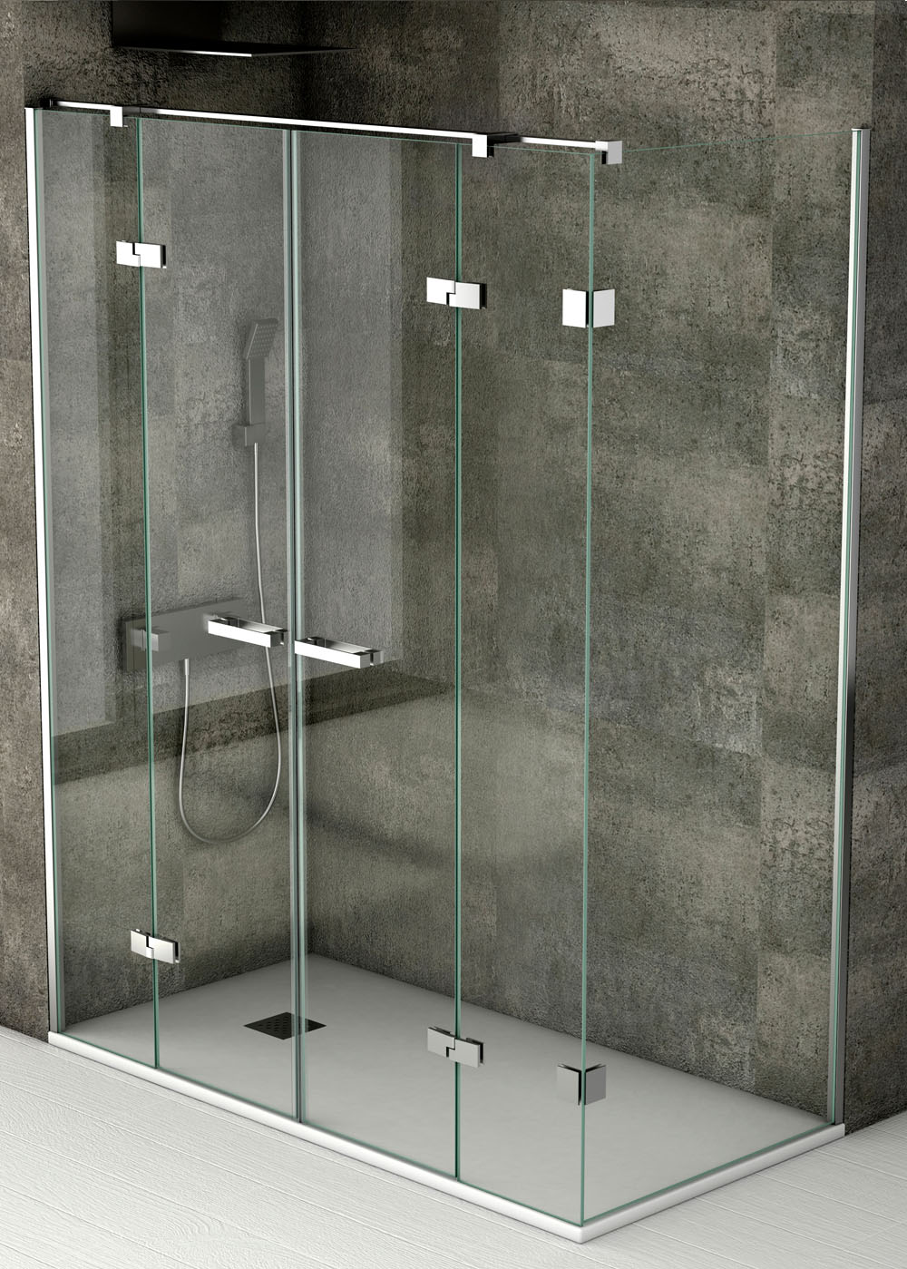 Mampara ducha Angular Hidra 7000