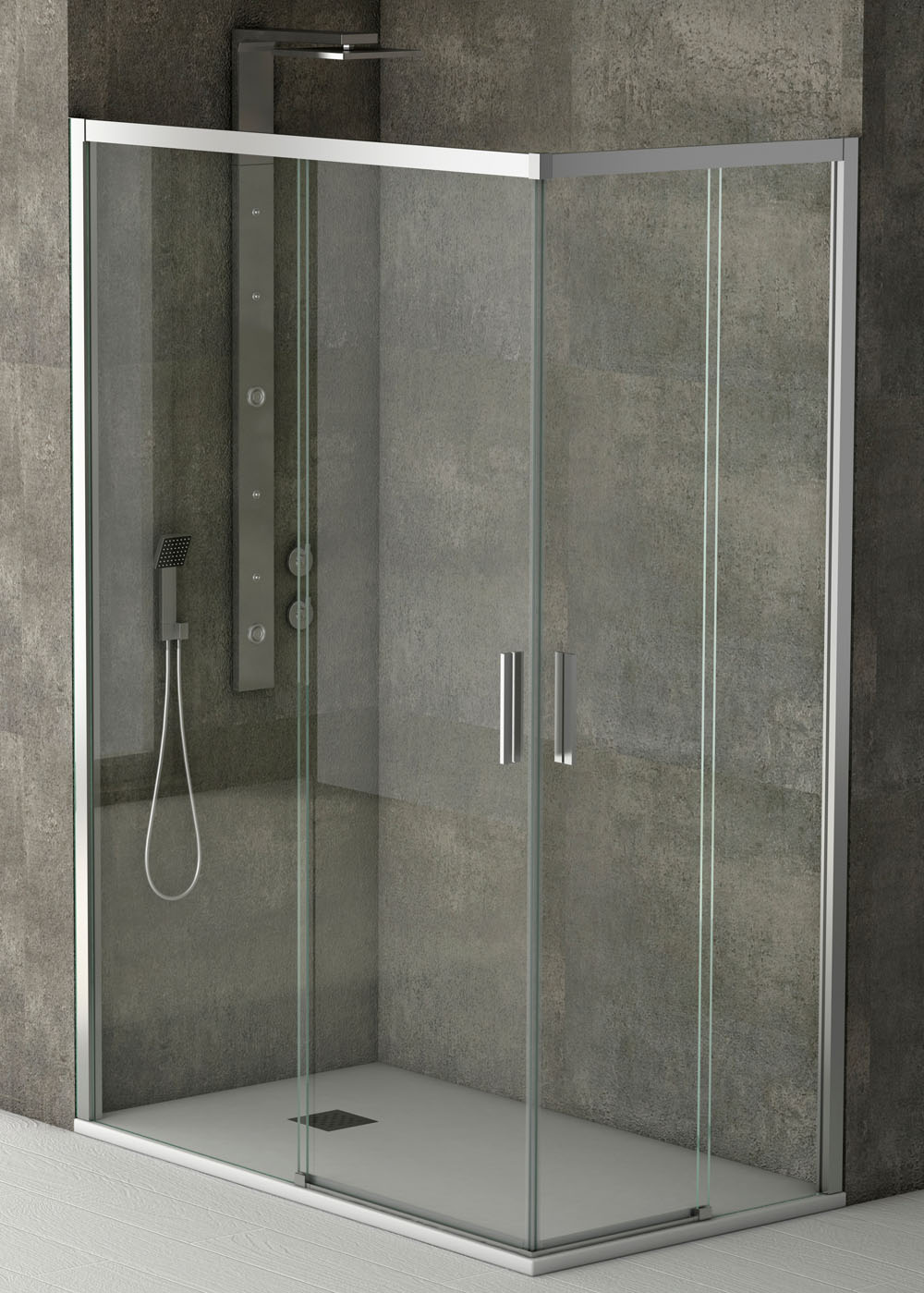 Mampara ducha Angular Seda 3000