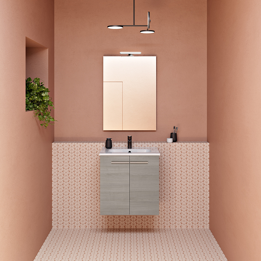 Conjunto Mueble de bao FONDO REDUCIDO 35 Adress