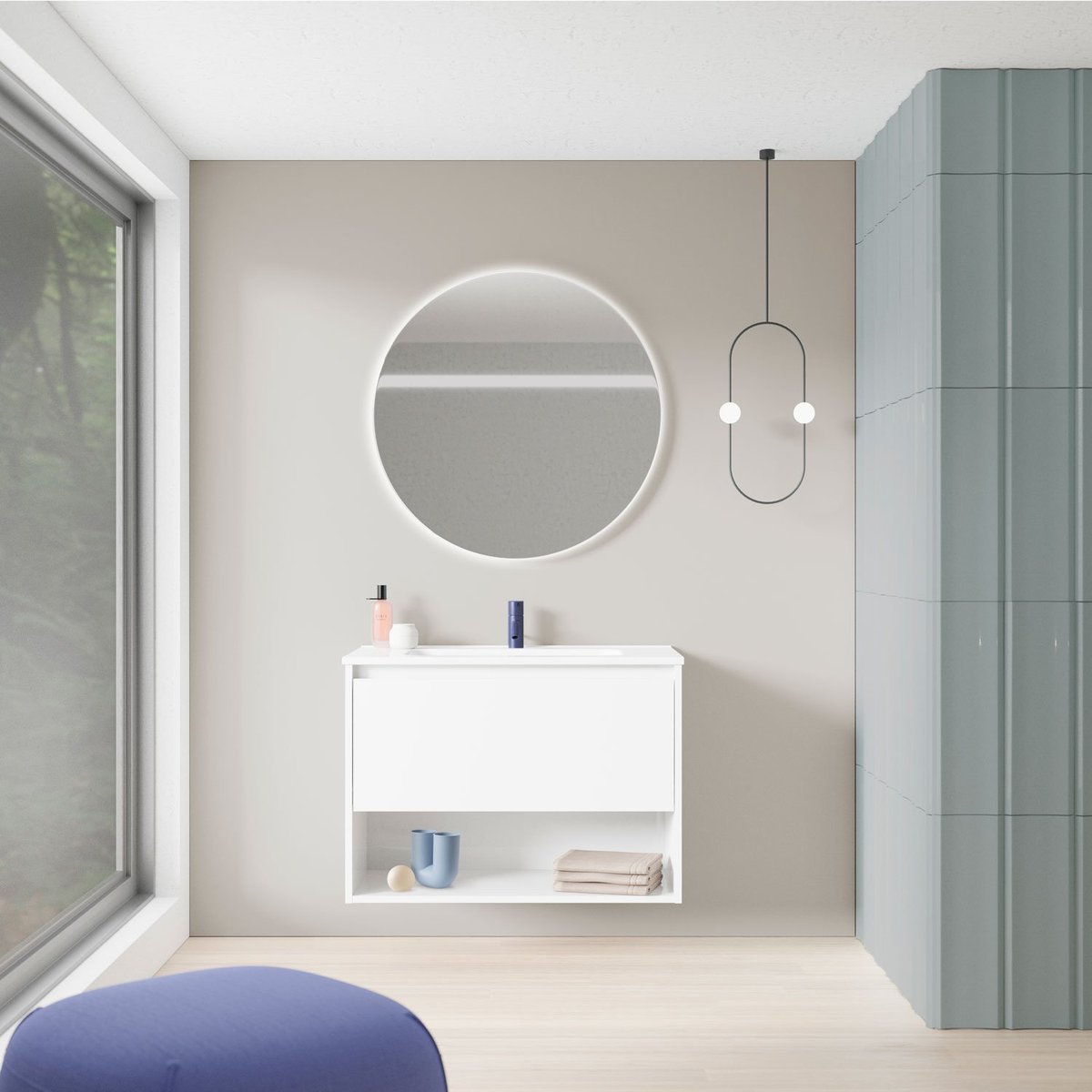Conjunto Mueble de bao barato Wany