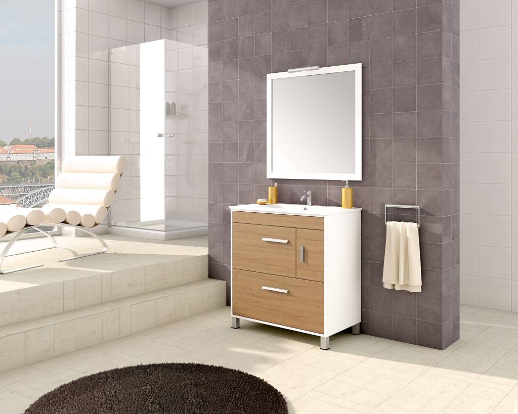 Conjunto mueble de bao Eva