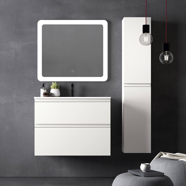 Conjunto mueble de bao Flores