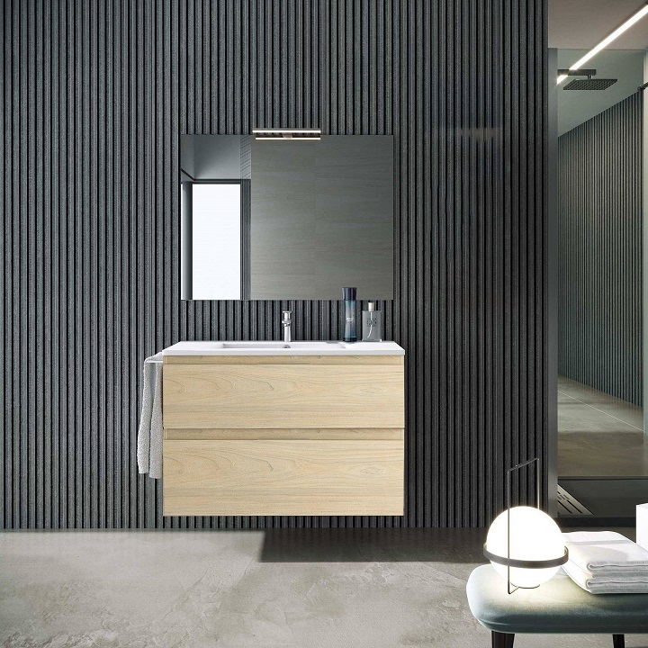 Conjunto mueble de bao Flores