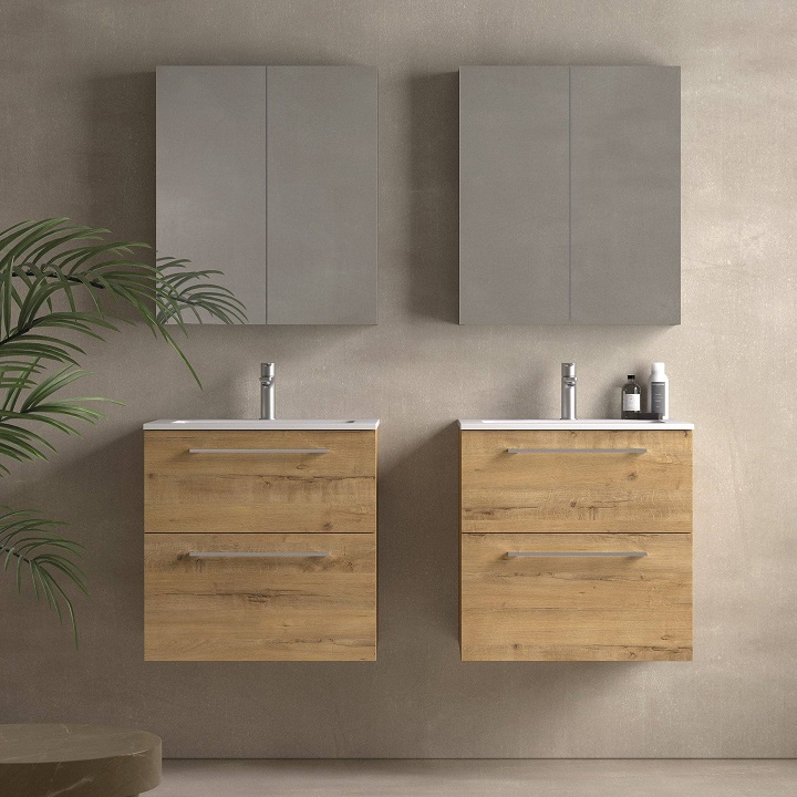 Conjunto mueble de bao Flores