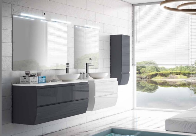 Conjunto Mueble de bao Reus
