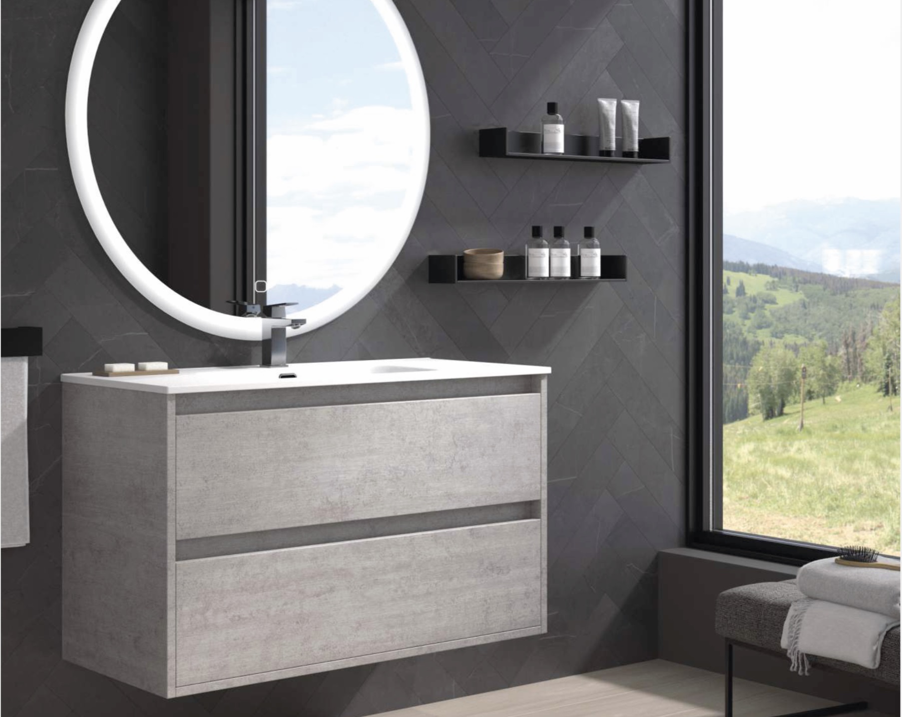 Conjunto mueble bao Tena