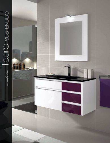 Conjunto Mueble de bao Tauro Suspendido