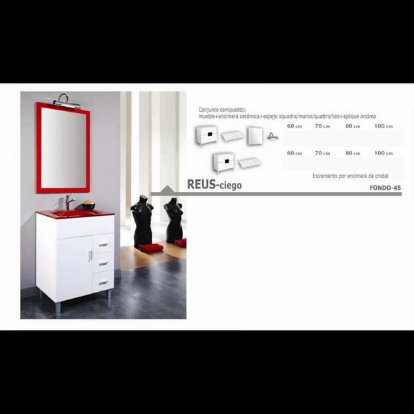 Conjuto Mueble de bao Reus Ciego - Haga click en la imagen para cerrar